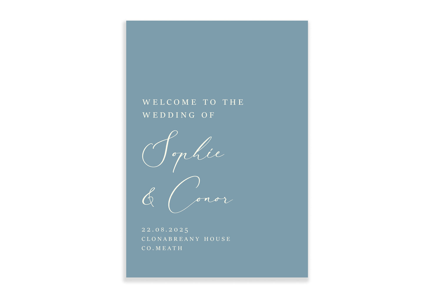 Love Bug Welcome Sign