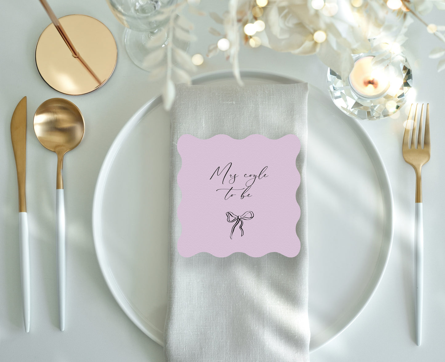 Mrs To Be Coasters