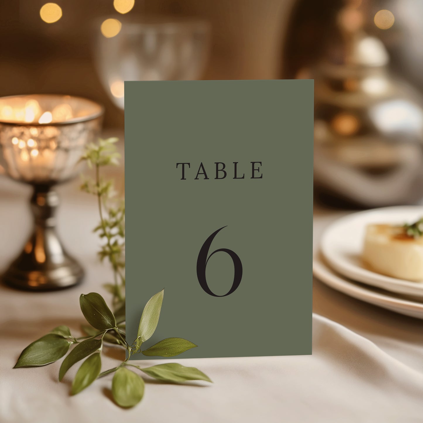 Love Is All Around Table Number