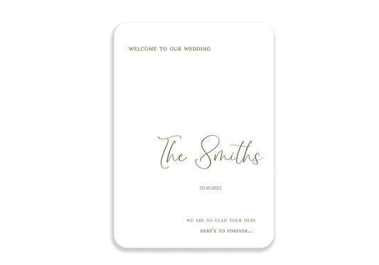 Endless Love Welcome Sign