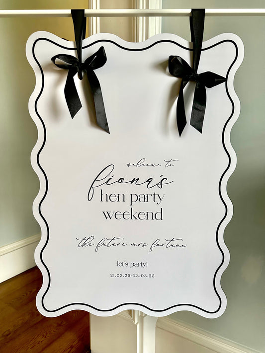 Only You Welcome SIgn
