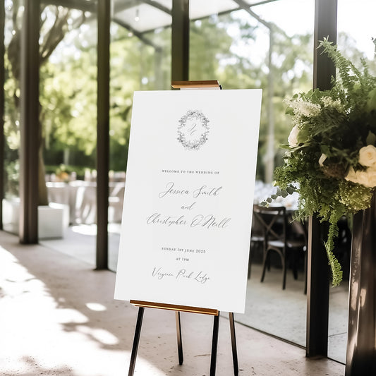 Romance Welcome Sign