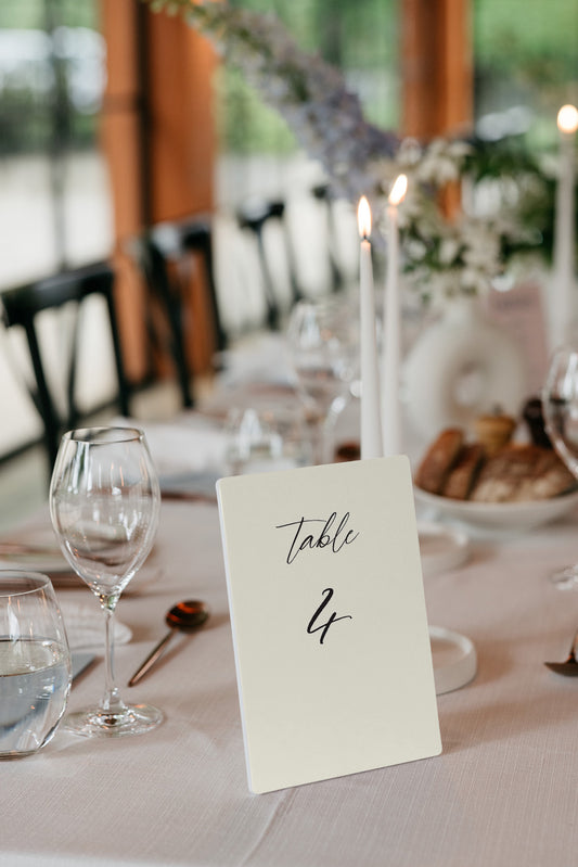 Floral Dream Table Number