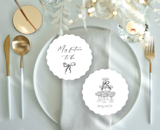 Mrs To Be Coasters